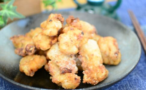柔らかくてジューシー♬塩麹と柚子胡椒の鶏唐揚げの作り方★